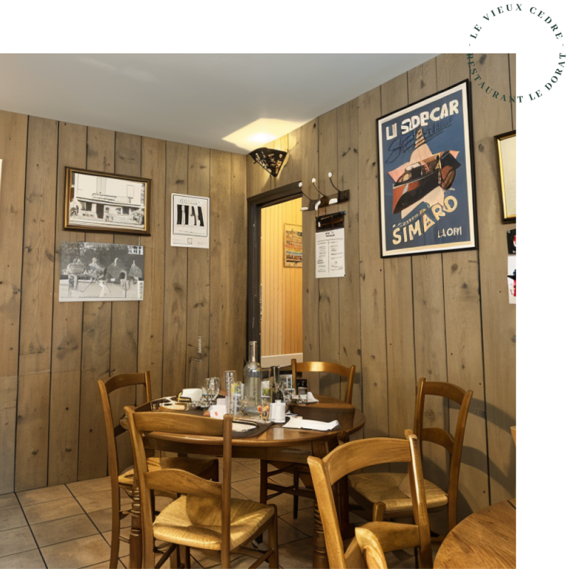 Le Vieux Cèdre - restaurant LE DORAT