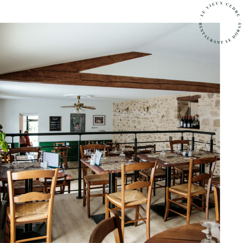 Le Vieux Cèdre - restaurant LE DORAT - Restaurant Couzeix